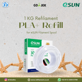 eSUN 1 KG Refilament PLA+ Refill for eSUN Filament Spool - CLEARANCE STOCK